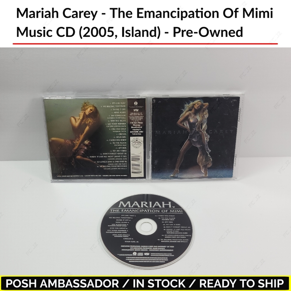 Mariah Carey - The Emancipation Of Mimi Music CD (2005, Island) - Pre-Owned